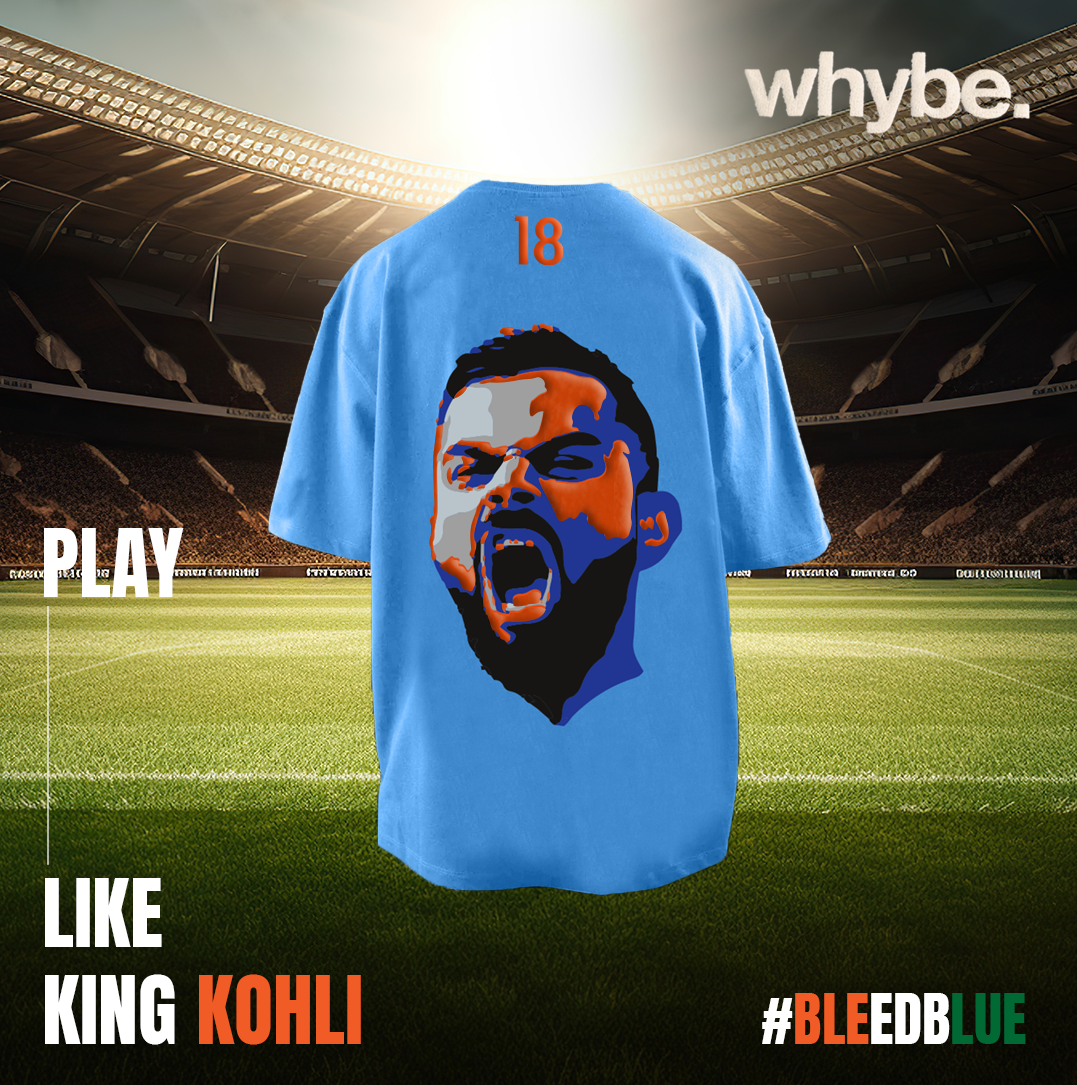 Virat Kohli - 240GSM Oversized